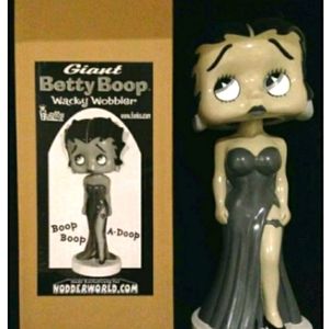 Giant Betty Boop Bobblehead Black N White